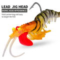 Miniatyrbillede 9 af 10: 2 stk. Minnow Fishing Lure Rejelokkemad 13,5 CM 19GE E 13.5 CM 19GE