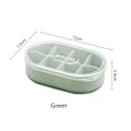 Miniatyrbillede 1 af 10: Mini Ice Grid Ice Block Form GRØN Green