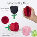 Miniatyrbild 7 av 10: Rose Ice Ball Maker Ice Cube Form FORM black