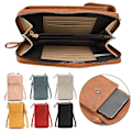 Pikkukuva 8 / 10: Clutch Wallet Crossbody nahkalaukku PUNAINEN Red