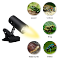 Miniatyrbillede 10 af 10: Varme Krybdyr Lampe Holder Pære Dæksel SORT EU STIK EU STIK black EU Plug-EU Plug