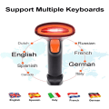 Miniatyrbilde 4 av 7: Strekkodeskanner Kablet 1D-leser H3C KABLET CCD H3C KABLET CCD H3C Wired CCD
