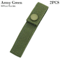 Pikkukuva 1 / 10: 2kpl Riippuvyö Solki Vaellus Kiipeilykarabiini ARMY Army Green Without Buckle-Without Buckle