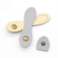 Miniatyrbilde 5 av 10: Skinnveske Spenne Lommebok Hasp LETT KAFFE 5 STK 5 STK light coffee 5PCS-5PCS