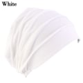 Miniatyrbilde 1 av 10: Dame Bomullslue Slouch Beanies HVIT White