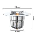 Miniatyrbilde 3 av 10: Kjøkkenvask Filter Avløpsdeksel B B B