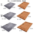 Miniatyrbillede 2 af 11: Blød foldbar katteseng Anti-skrid vaskbare sovepladser Grey XL