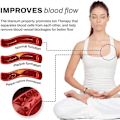 Miniatyrbillede 9 af 10: 2 STK RedUp Far Infrarød Negative Ions Armbånd Antistatisk Wine Red