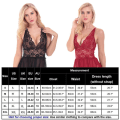 Miniatyrbillede 2 af 10: Lace Bodys Nattøj-Undertøj WINE RED XL wine red XL