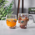 Miniatyrbillede 3 af 10: Dobbeltvægget glaskop Kaffe Tekop 01 01 01