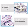 Miniatyrbillede 4 af 10: 5 Stk Dobbelthovedet Kabelstik Kabel 20CM9P 9P 20cm9P