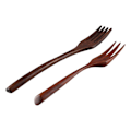 Miniatyrbilde 5 av 10: 8 stk tregafler salatmiddagsgafler A A A