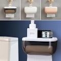 Miniatyrbilde 8 av 10: Toalettpapirholder Tissue Box SORT Black