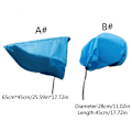 Miniatyrbillede 2 af 9: Bil Ladeport Cover Bil Lade Port Cover SORT FRONT Black Front-Front