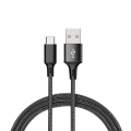 Miniatyrbilde 1 av 9: Hurtiglading Type-C Datakabel SVART TYPE-C TYPE-C BLACK TYPE-C-TYPE-C