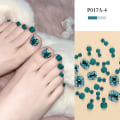 Pikkukuva 1 / 8: 24 kpl tekokynnet Aurora Dazzle P017A-4 P017A-4 P017A-4