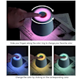 Miniatyrbillede 6 af 7: Bordlampe Natlys SORT black