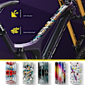 Miniatyrbillede 5 af 10: Bike Frame Protector Bicycle Paster Guard 5 5 5