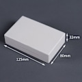 Miniatyrbillede 7 af 10: Elektronisk Project Box Vandtæt Cover Project SORT Black 125x80x32mm