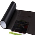 Miniatyrbilde 1 av 10: Bil Tåkelampe Bake Farge Film Lys FROSTED SORT FROSTED SORT Frosted black