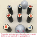 Miniatyrbillede 10 af 10: Golfboldstempel Golfstempelmærke 20+BLÅT AFDRAG 20+BLÅT 20+Blue Imprint