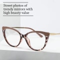 Miniatyrbillede 9 af 10: Anti-Blue Light Glasses Overdimensionerede briller 2 2 2