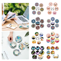Pikkukuva 5 / 10: 6 kpl / set DIY Diamond Painting Coaster Table Placematto CC C