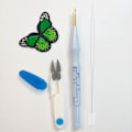 Pikkukuva 1 / 10: Punch Needle Tool Kit -kirjontaompeleet 1 1 1