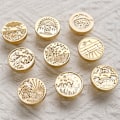 Miniatyrbilde 6 av 10: Forsegling Kobberhode voksforseglingsstempel 8 8 8