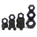 Miniatyrbilde 5 av 10: 10stk Selvlåsende Mutter Låsemutter SORT M5 M5 black M5-M5
