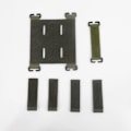 Miniatyrbilde 1 av 10: Molle Patches Festekrok ARMY GREEN STYLE 4 STYLE 4 Army Green Style 4-Style 4