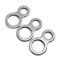 Miniatyrbillede 7 af 10: 20/30 stk. Fiskelokkestik Fiskeri Solid Ring M20STK 20STK M20pcs