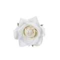 Miniatyrbild 1 av 10: Rose Hårklämma Blomma Hårnål VIT white