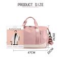 Pikkukuva 2 / 10: Urheilu Gym Laukut Fitness Harjoituslaukku VAALEEN PINKKI Light Pink