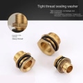 Miniatyrbilde 7 av 8: 2 stk Messing vanntankkobling Vanntank dreneringsadapter 1/2 1/2 Inch