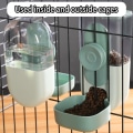 Miniatyrbild 7 av 10: Katt Hund Hängande Vattendispenser Fast Hängande Vattenkokare ROSA pink waterer-waterer