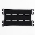 Miniatyrbilde 1 av 10: Molle Patches-festekrok SVART STYLE 2 STYLE 2 Black Style 2-Style 2