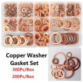 Miniatyrbillede 8 af 9: Kobberpakning Kobberforsegling Solid 200 STK 200PCS