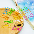 Miniatyrbillede 5 af 5: Søde Papirclips Hundeknogleform Papirclips Notebook Bogmærke