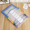 Miniatyrbillede 6 af 8: A4-mapper Dokumentpose SORT black