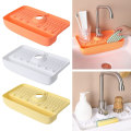 Miniatyrbilde 9 av 10: Kran Matte Vask Splash Guard HVIT white