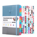 Miniatyrbillede 3 af 10: A5 Password Book Password Keeper Book 04 04 04