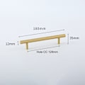 Pikkukuva 2 / 10: Laatikon kahvat HOLE CC 128MMD D Hole CC 128mmD