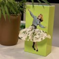 Miniatyrbilde 5 av 10: Klassisk vevseske for jenter Morsomt vevsveske for barn GUL yellow