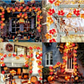 Pikkukuva 5 / 6: Vaahteranlehdet Valonauhat LED String Lights Starry Lights 16.4FT 40 LED