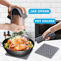 Pikkukuva 7 / 10: Silikonitrivet-matto kuumalle kattilille ja pannuille PUNAINEN NELIÖ Red Square-Square