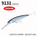 Miniatyrbillede 7 af 10: Minnow Fishing Lure Fishing Lure G G G