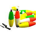 Miniatyrbilde 4 av 10: Skumpinne Fiskeflytebøye LCOLOR C FARGE C LColor C