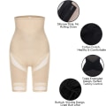 Pikkukuva 8 / 10: Shapewear Shortsit Slip Shortsit MUSTA 3XL black 3XL