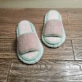 Miniatyrbillede 4 af 10: Mikrofiber Moppe Slipper Moppe Sko PINK M pink M